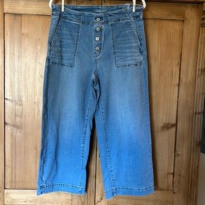 Chico’s Wide Leg Ankle Jeans